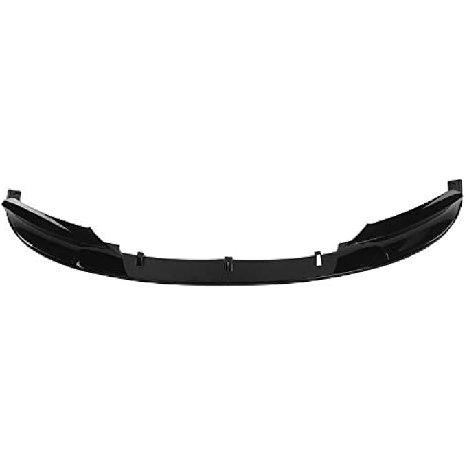 Torvex Bumper Splitter, 2Pcs Front Lip Deflector Kit Compatible with BMW 3 Series F30 F35 2012-2018, Front Bumper Lip Spoiler and Air Dam Lower Bumper Extension (Bright Black) - Image 1