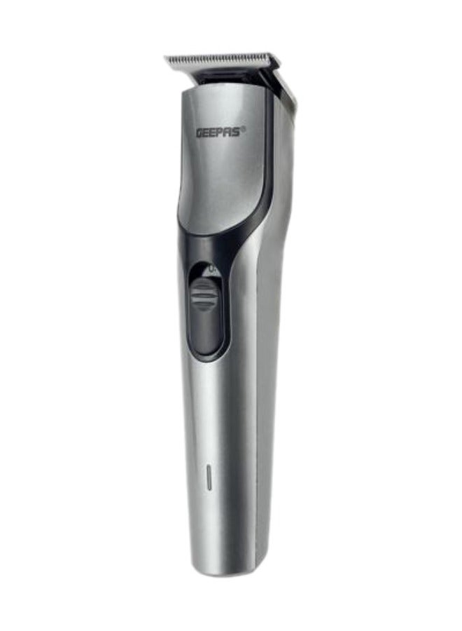 GEEPAS Rechargeable Hair, Cordless And Beard Trimmer With High Capacity Battery, Includes 4 Comb Attachments, Precision Stainless Steel Blade For Constant Cutting - Image 3