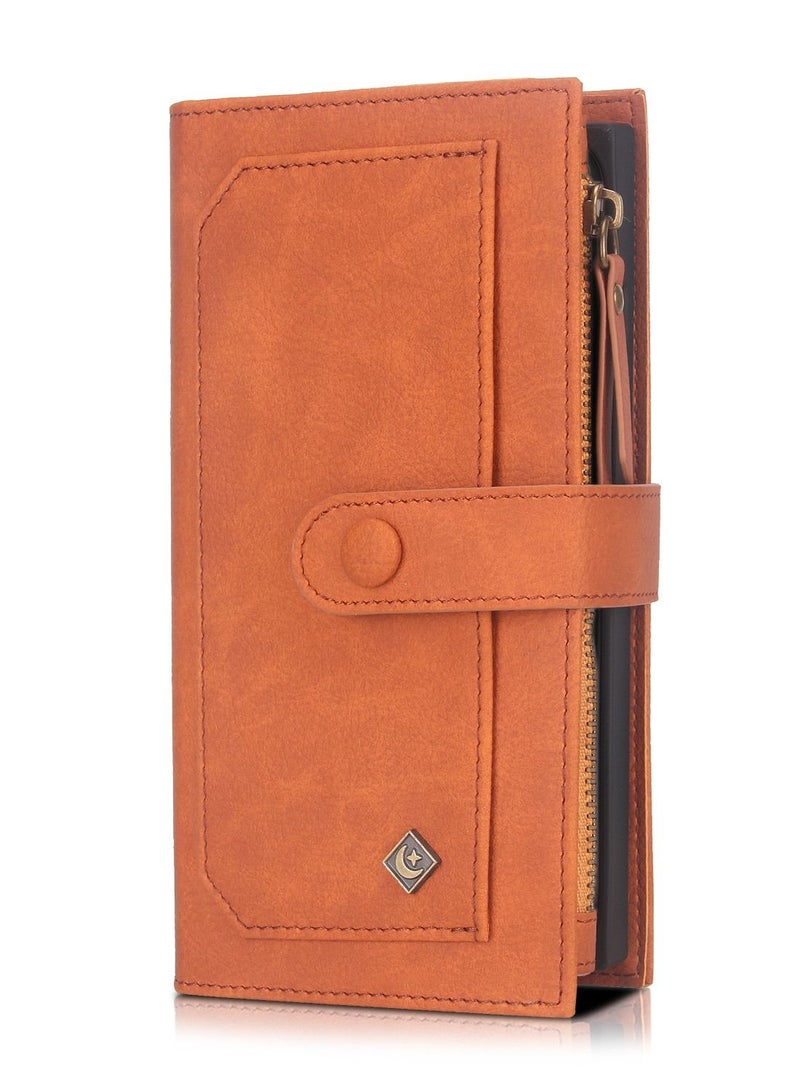 Loquat Flip Cover Leather Protective Mobile Phone Case - Image 1