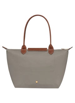 Longchamp women's oversized tote bag, handbag, shoulder bag gray classic style  - Image 4