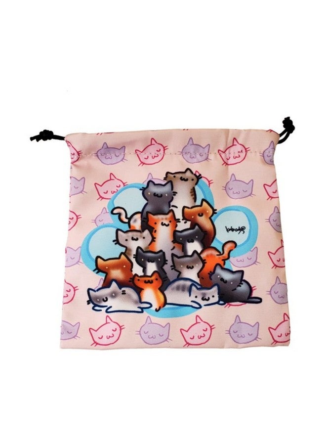 Steve Jackson Games Munchkin Kittens Dice Bag , Pink - Image 1