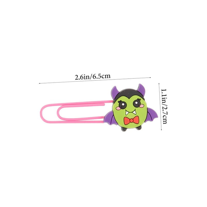 Halloween Skull Bookmarks And Paperclips Set Of 20 For Party Favors - Image 3