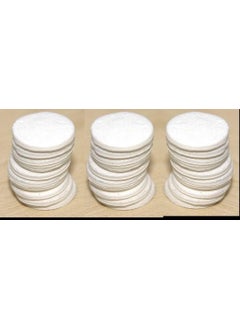 mEssentials 54 Round Refill Pads for Aromatherapy Essential Oil Diffusers and Lockets - 16mm Diameter and 2mm Thick - The Size of a US dime, Biodegradable Cellulose Paper, Made in The USA 