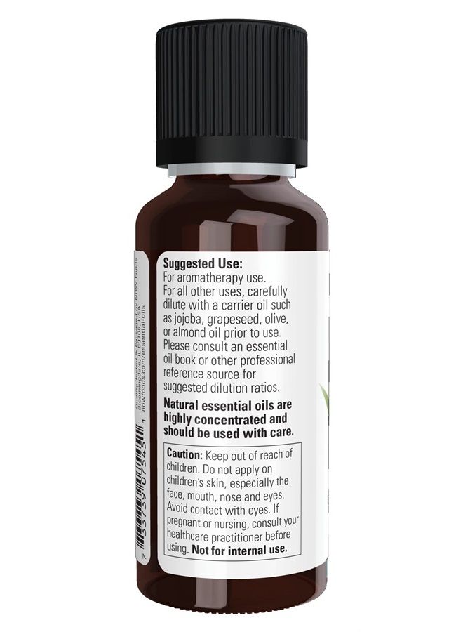 now Essential Oils, Eucalyptus Oil, Clarifying Aromatherapy Scent, Steam Distilled, 100% Pure, Vegan, Child Resistant Cap, 1-Ounce - Image 3