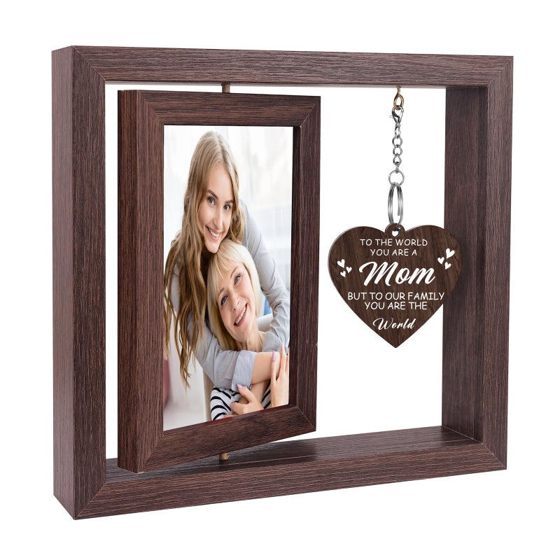 Boiveco Valentines Day Gifts for Mom from Daughter Son  New Mom Gifts Mom Christmas Gifts  Mothers Day Gifts for Mom Mother Wife Mom Birthday Gifts Mothers Day Picture Frame 4x6 - Image 1