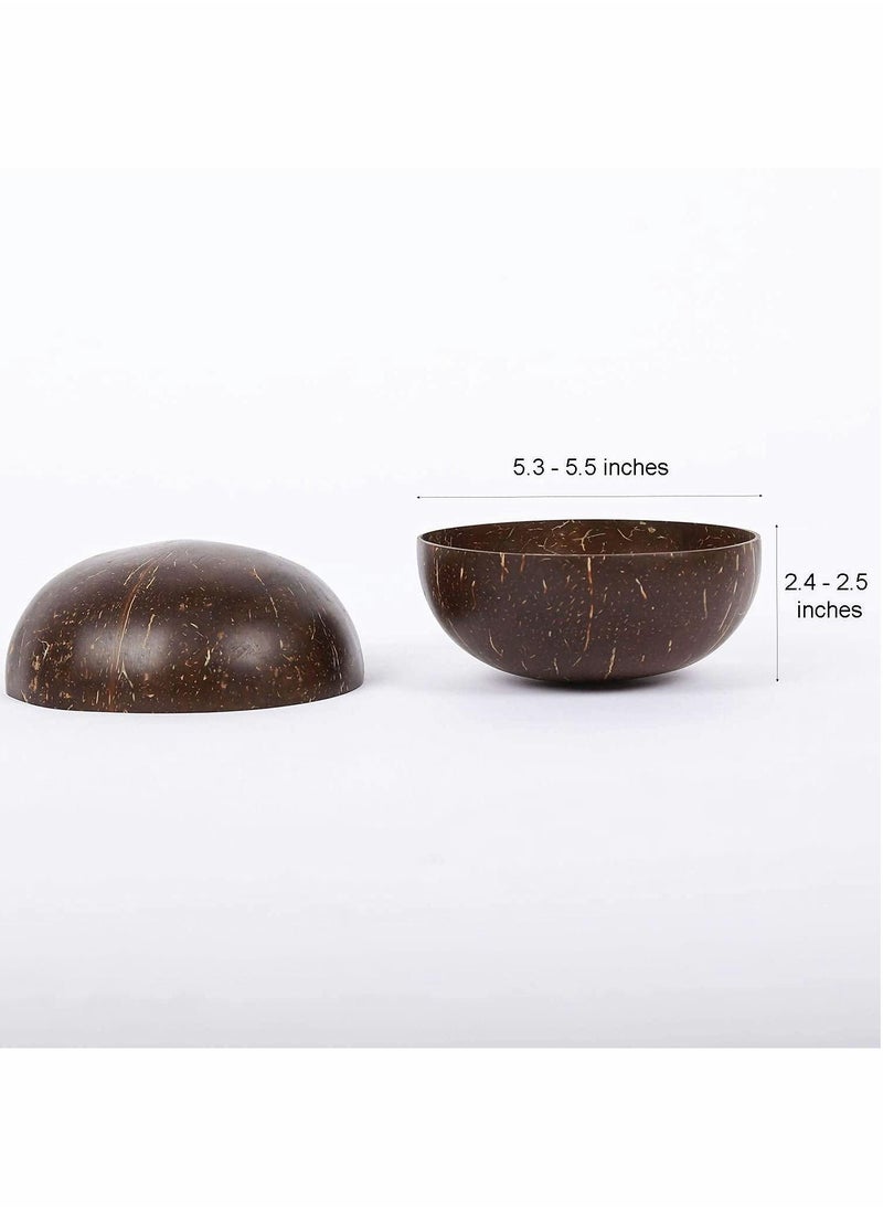 KASTWAVE - Natural Coconut Bowl-Handmade Coconut Bowl - Image 1