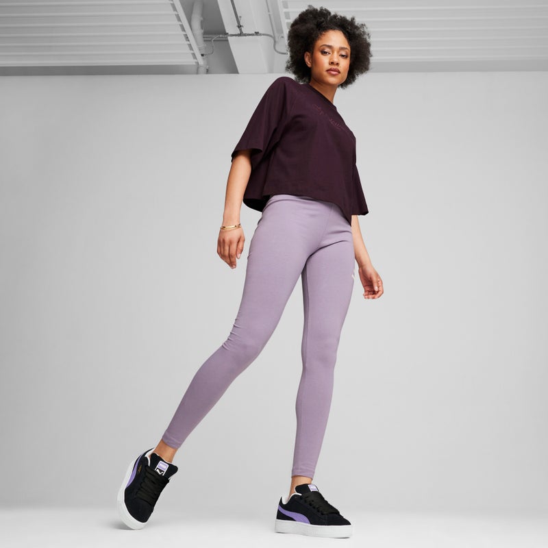 PUMA Classics Womens Purple Oversized T-shirt - Image 3