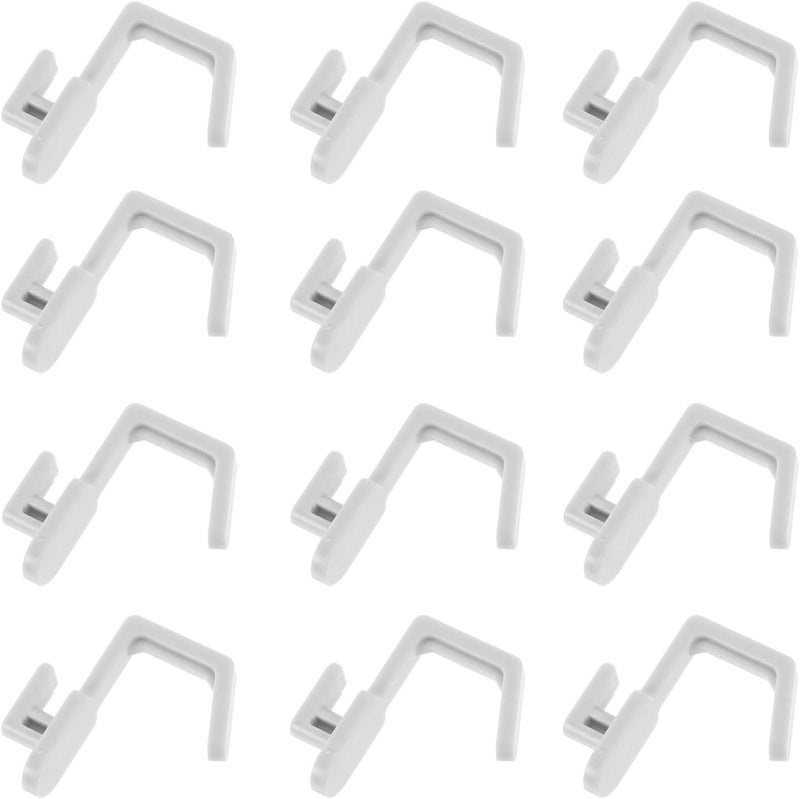 Ciieeo 20pcs Small Gray Pegboard Hooks for Garage Tool Holder Shelving Hooks for Pegboard Organizer for Workshop and Storage - Image 1