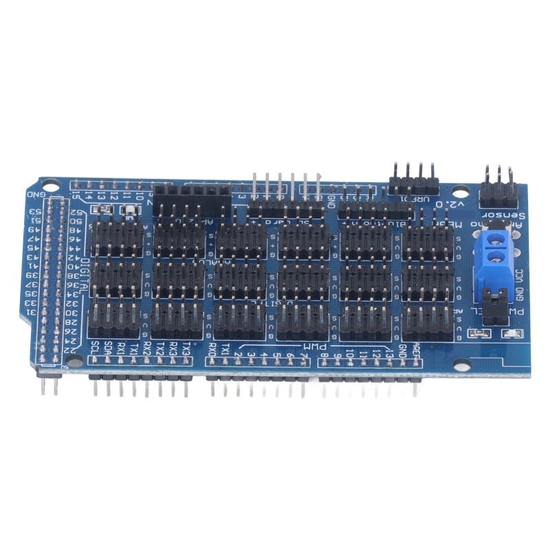 درع الاستشعار لوحة التوسعة PCB مطلي بالذهب لـ V1.0 - وحدة متوافقة مع واجهة IIC بحجم صغير لتوصيلات المستشعرات المختلفة - Image 5