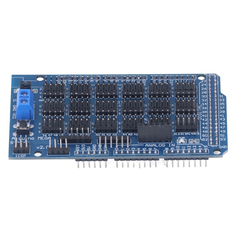 درع الاستشعار لوحة التوسعة PCB مطلي بالذهب لـ V1.0 - وحدة متوافقة مع واجهة IIC بحجم صغير لتوصيلات المستشعرات المختلفة - Image 1
