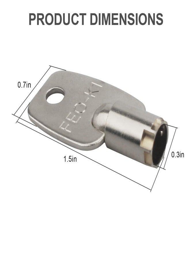 VIDABTE FEO-K1 General Elevator Key Fire Service Key Recall Reset Key (After 2007) - Image 3