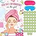 Hxezoc Spa Party Games Pin The Cucumbers on The Girl With 42 Pcs Cucumber Stickers Large Spa Party Games Poster for Kids Girls Women Spa Birthday Party Carnival Supplies - Image 3