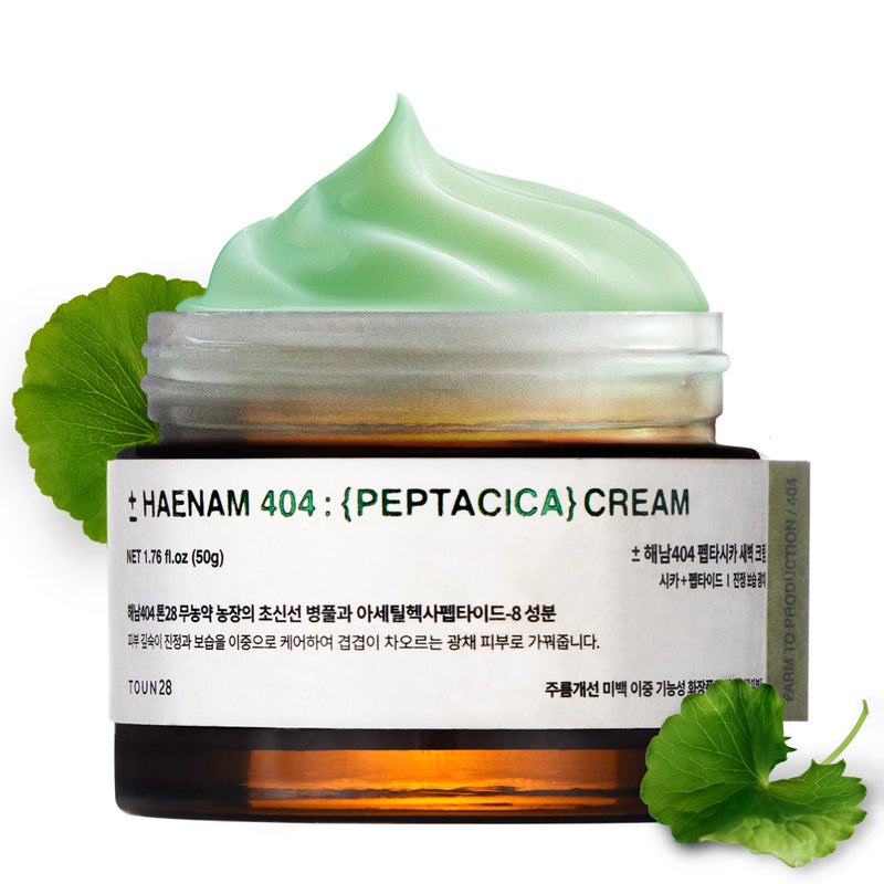 TOUN28 Korean PEPTACICA Overnight Face Cream Moisturizer 43 Cica AntiAging Skin Repair Premium Korean Vegan Beauty - Image 2