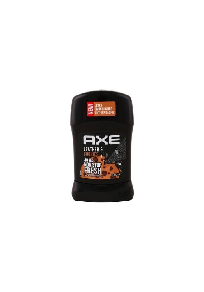 AXE Men Antiperspirant Deodorant Stick, Leather & Cookies, 50ml