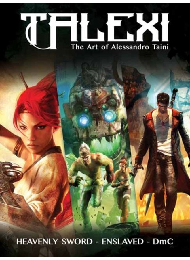 Talexi The Concept Art of Alessandro Taini Heavenly Sword Enslaved and DmC - Paperback