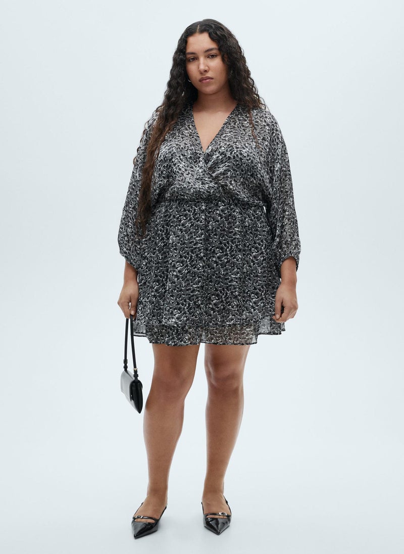 MANGO Leopard Print Dress  - Image 1