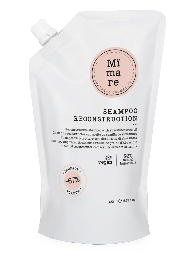 Mïmare Natural Cosmetics Mimare Reconstruction Shampoo 480ml