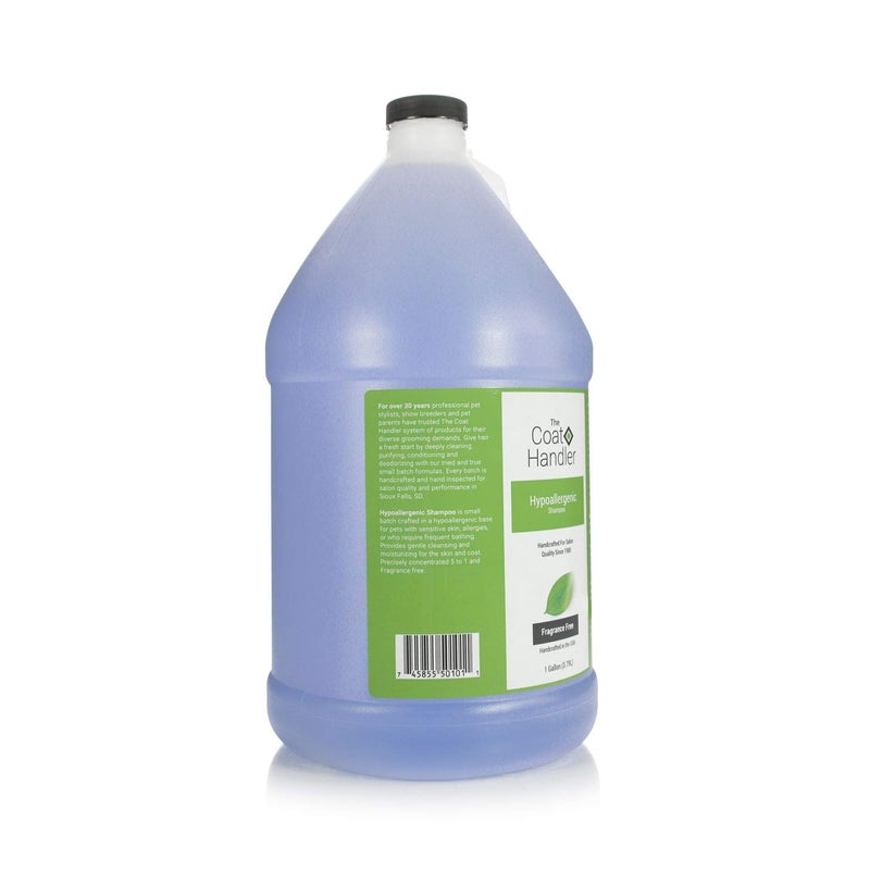 The Coat Handler Hypoallergenic Dog Shampoo, 1 Gallon - All Natural Ingredients, for Pets with Sensitive Skin, Hypoallergenic, 5 to 1 Concentration, Non-Scented - Image 2