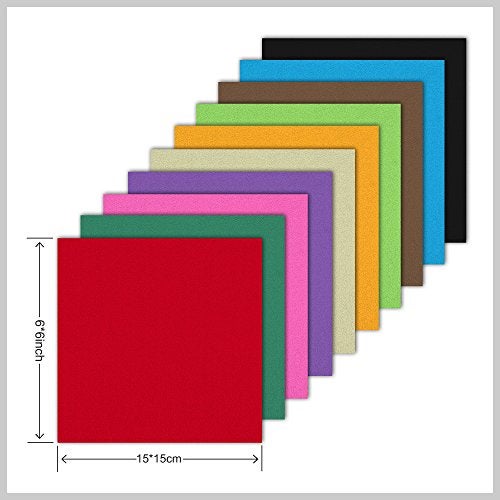 BUBU Origami Paper Double Sided Color - 200 Sheets - 20 Colors - 6 Inch Square Easy Fold Paper for Beginner - Image 2