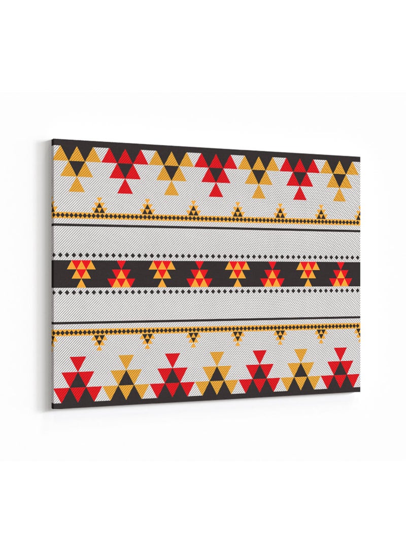 لوحة كانفاس على إطار خشبي، تصميم نمط بدوي عربي بمنظر أفقي، للمنزل، غرفة المعيشة، المكتب، الديكور - Image 5