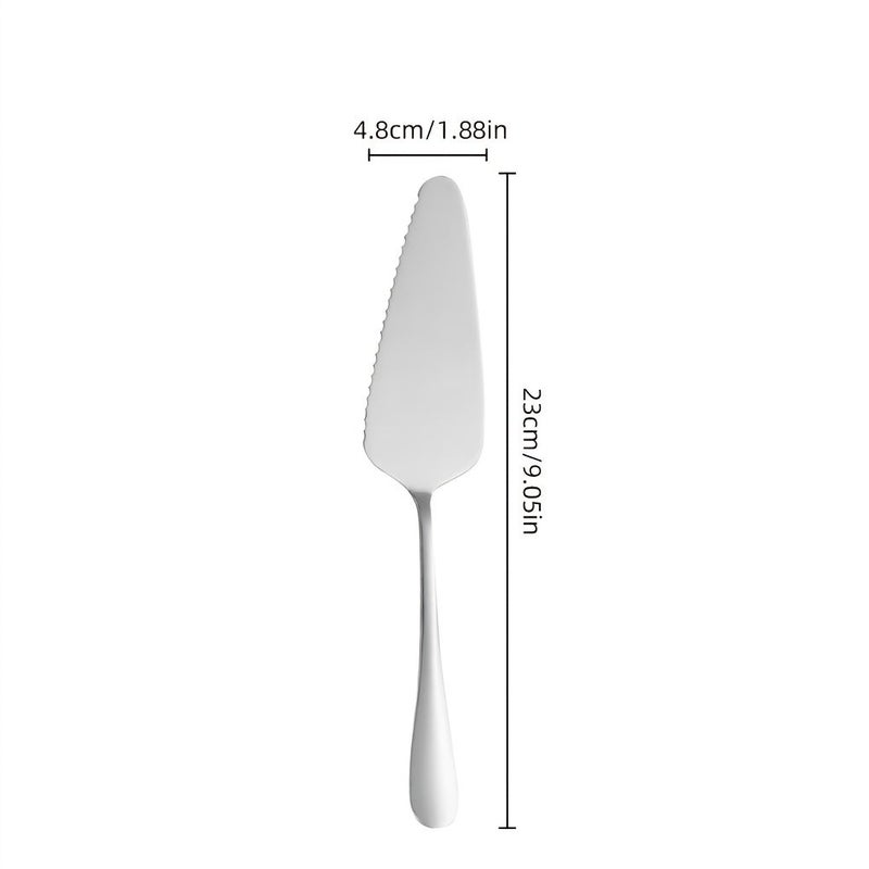 6 Pack Stainless Steel Pie And Cake Server Spatula For Dessert Cheese Pizza Kitchen Utensil Baking Tool Party Supply - Image 2