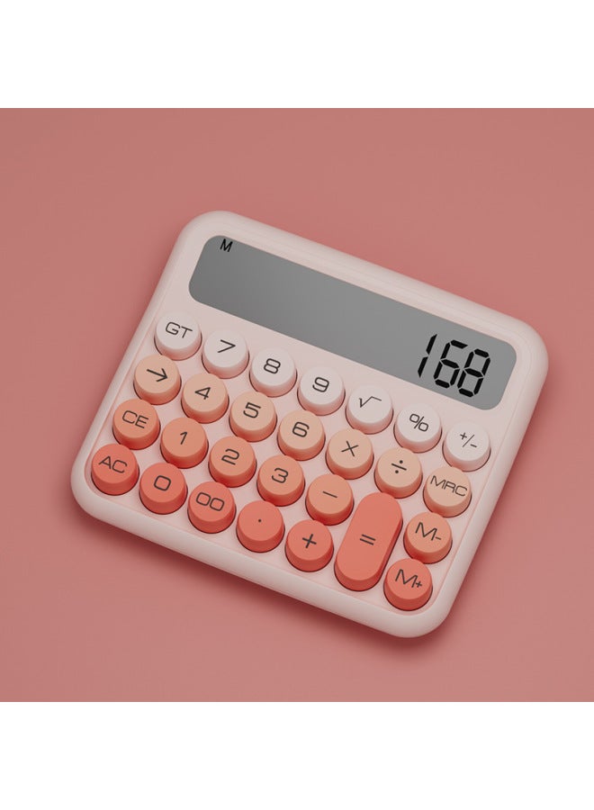 Zuneng Calculator Jn-800 Mute 12 Commercial Office Supplies Computer Student Cute Creative - Image 1
