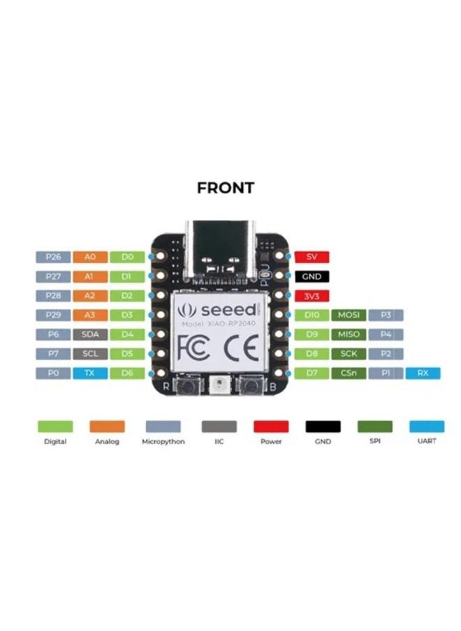 seeed studio - Seeed Xiao RP2040 – ARM Cortex M0+ - Image 1