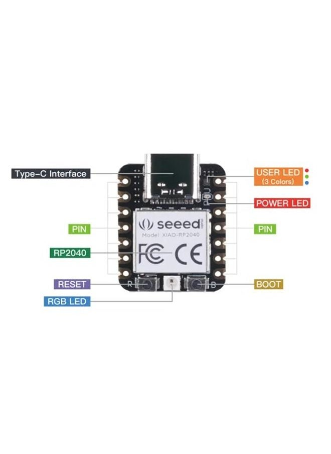 seeed studio - Seeed Xiao RP2040 – ARM Cortex M0+ - Image 1