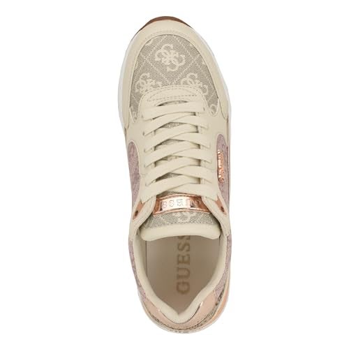 Guess Women's MOXEA Sneaker, Light Pink Logo Multi 684, 9 - Image 2