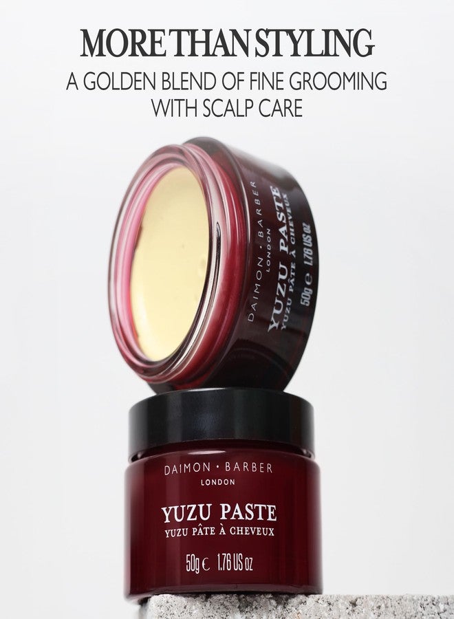 Daimon Barber Goldstein's Golden Paste, Hair Styling Paste for Men, Limited Edition, Medium Hold, Adds Texture and Definition, Good for fine and Thinning Hair - 3.38 Oz - Image 4