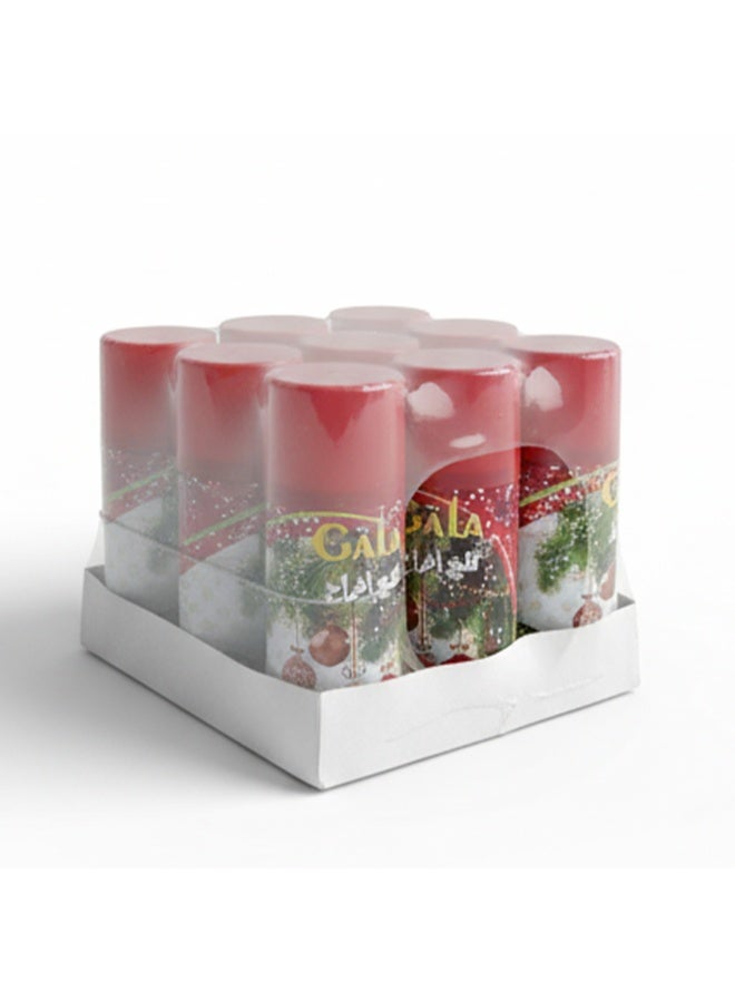 Gala Party Snow Spray 150ml, 12 Pcs , Fun Snow Spray for Weddings, Birthdays, and Kids’ Parties , Creative Indoor and Outdoor Party Toy for Children - Image 1