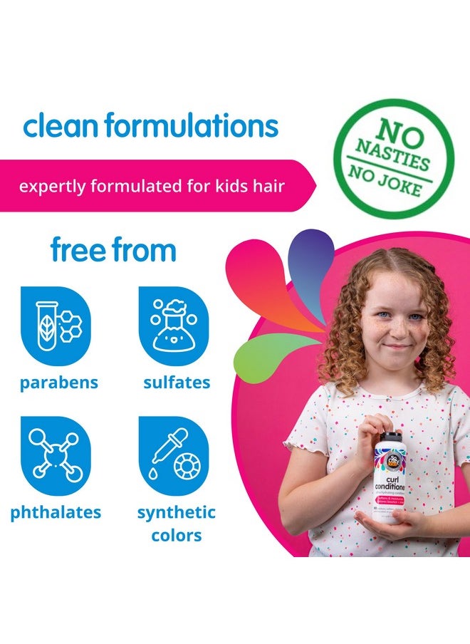 SO COZY SoCozy Curl Conditioner | For Kids Hair | Softens, Restores Bounce and Shine | No Parabens, Sulfates, Synthetic Colors or Dyes, Sweet-Crème, 10.5 Fl Oz  - Image 5