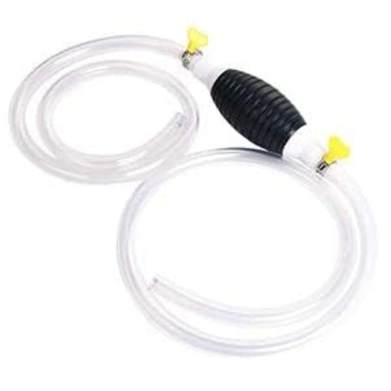 SUBDIAL Fuel Transfer Pump Kit Tank Sucker Newest High Flow Hand Pump Portable Manual Car Bike Fuel Transfer Pump | Liquid Pipe Siphon Tool for Petrol Diesel, Water, Oil Liquid Water (2 Miter) - Image 1