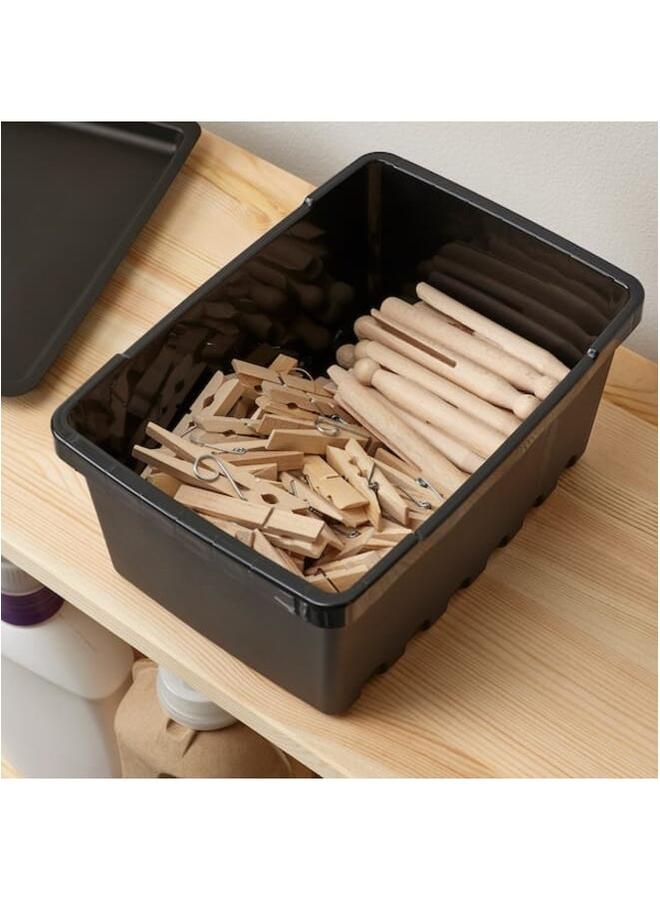 إيروريكس صندوق تخزين أسود 25X17X12 سم/3.5 لتر - Image 2