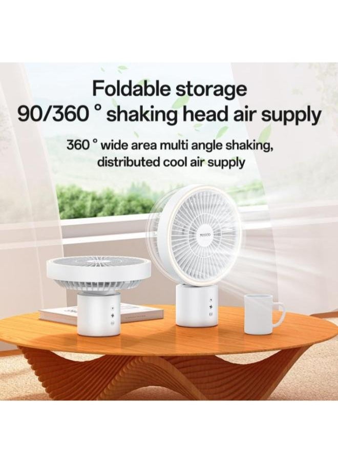 Yesido Yesido YF13 10W Type-C Multifunctional LED Fan with Tripod  - Image 4