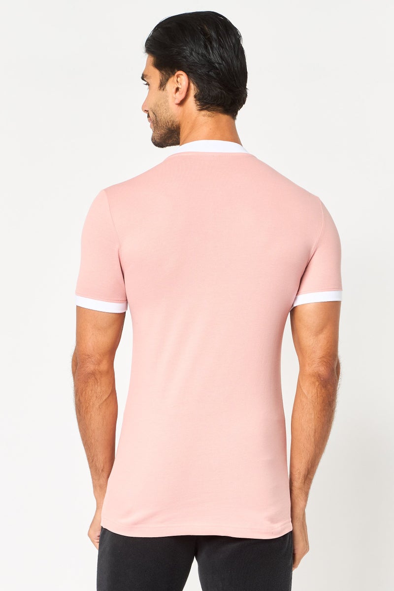 PUMA Men Slim Fit Short Sleeve Outdoor T-Shirt, Pink - Image 2
