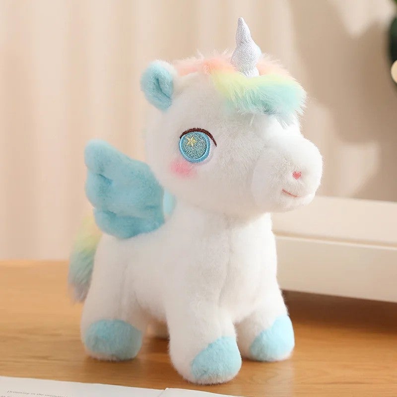 Y&D Logo Cartoon Cute Animal Unicorn Plush Toys Popular Plush Unicorn Plush Toys - Image 1