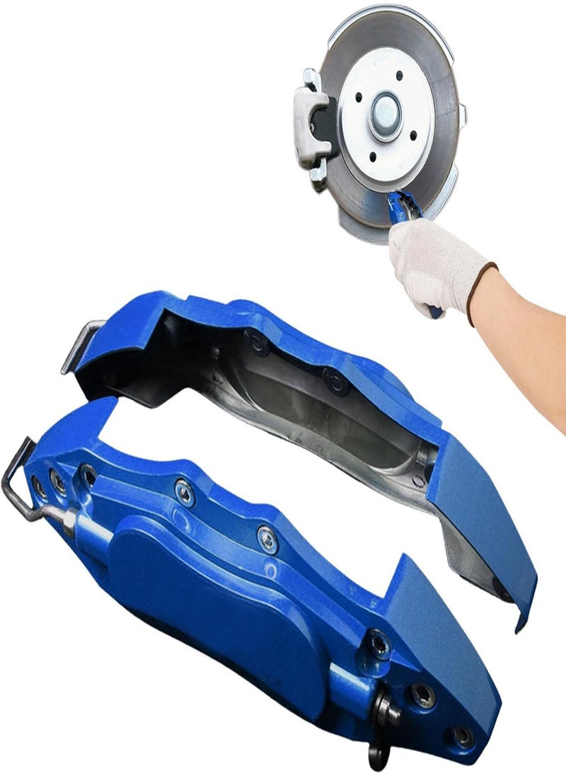 GGOOT - Car Front Rear Brake Caliper Cover - Car Aluminum Alloy Brake Caliper Protector Cover,Protect Auto Brake Caliper, Improve Overall Appearance of Vehicle, Left Right Refit Accessories - Image 1