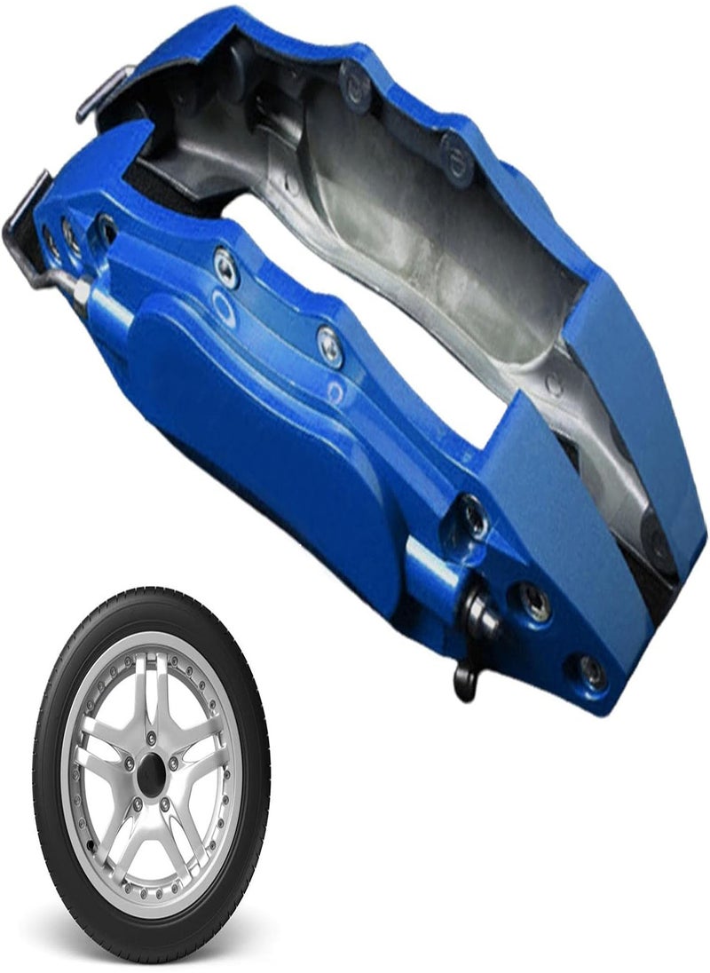 GGOOT - Car Front Rear Brake Caliper Cover - Car Aluminum Alloy Brake Caliper Protector Cover,Protect Auto Brake Caliper, Improve Overall Appearance of Vehicle, Left Right Refit Accessories - Image 1