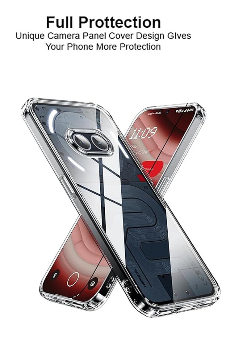 For Nothing Phone 2A Shock Proof Case Cover - Ultra Clear, Durable & Accurate Cut-outs - Scratch, Dust & Smudge Protection - Clear Silicon Back Cover for Nothing Phone 2A - Image 4