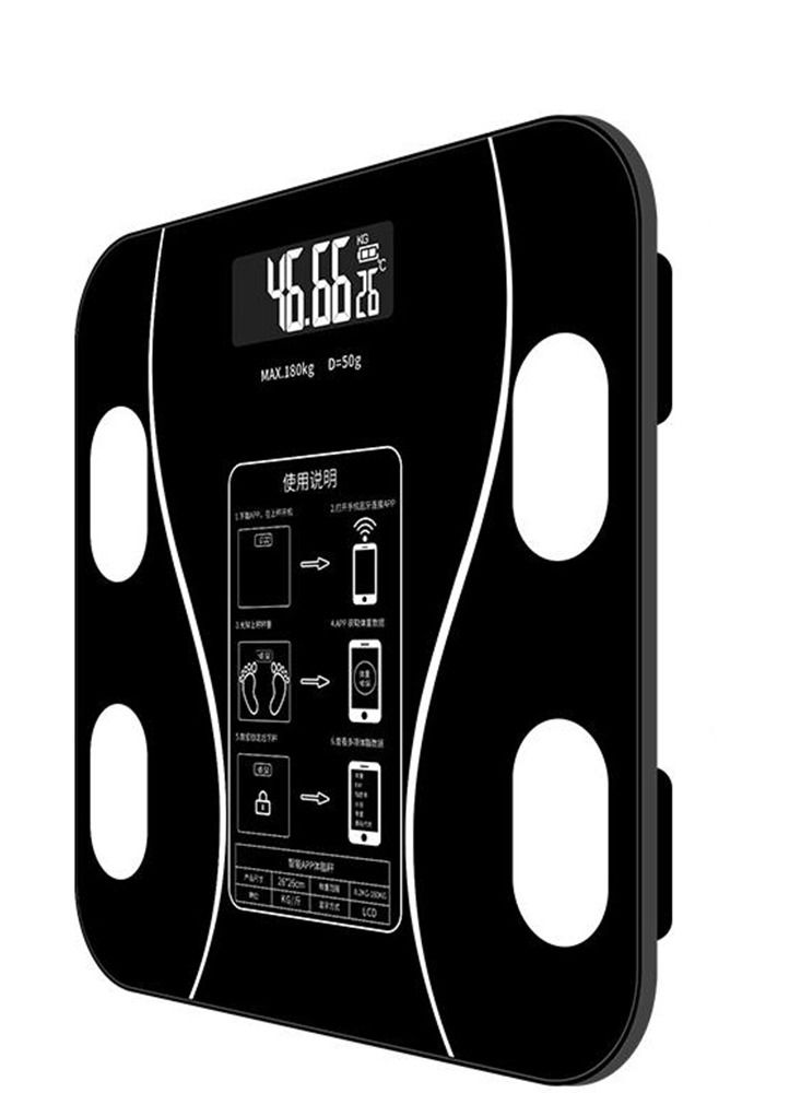 ميزان ذكي عالي الجودة مزود بالبلوتوث وتقنية تحليل بيانات الجسم - Image 5