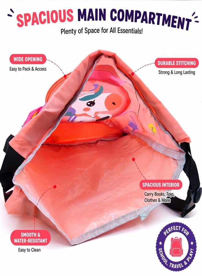 AMYCAUR Swim Bag for Girls (1 Pcs) Portable Cute Drawstring Backpack for Kids - Dry and Wet Separation with Shoes Compartment - Drawstring Beach, Swimming Pool and Travel Backpack (Pink) - Image 5