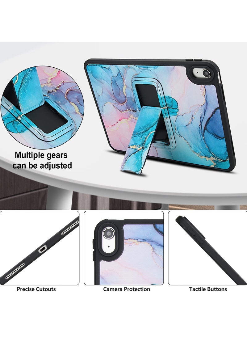 general Compatible with Huawei MatePad 11.5S protective case, matte stand, marble pattern, shockproof shell - Image 3