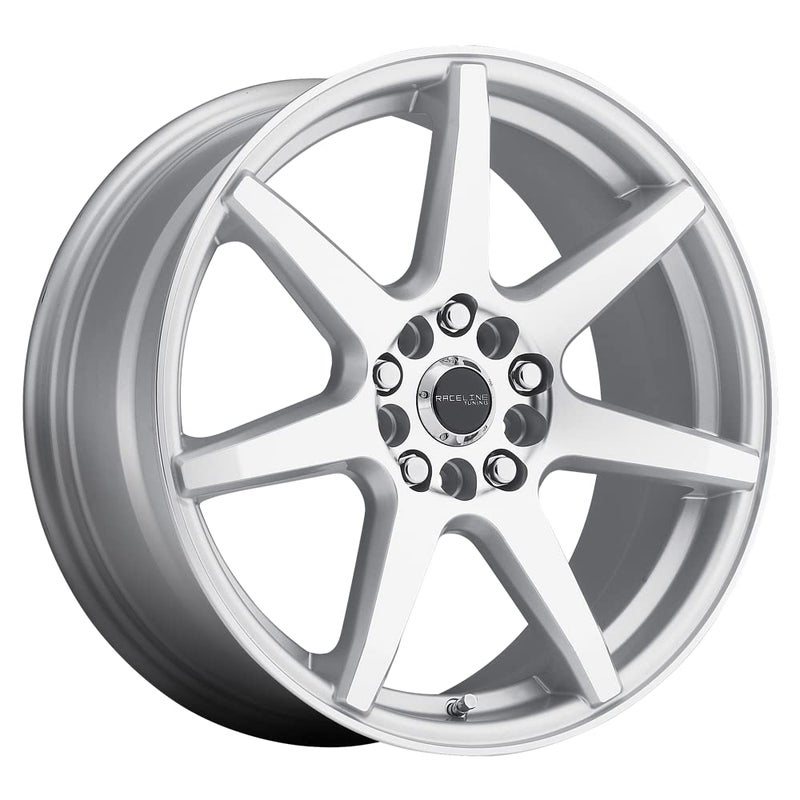 Raceline Wheels 131S EVO Wheel Silver 15X7" 4X100/4X108 Bolt Pattern +40mm Offset