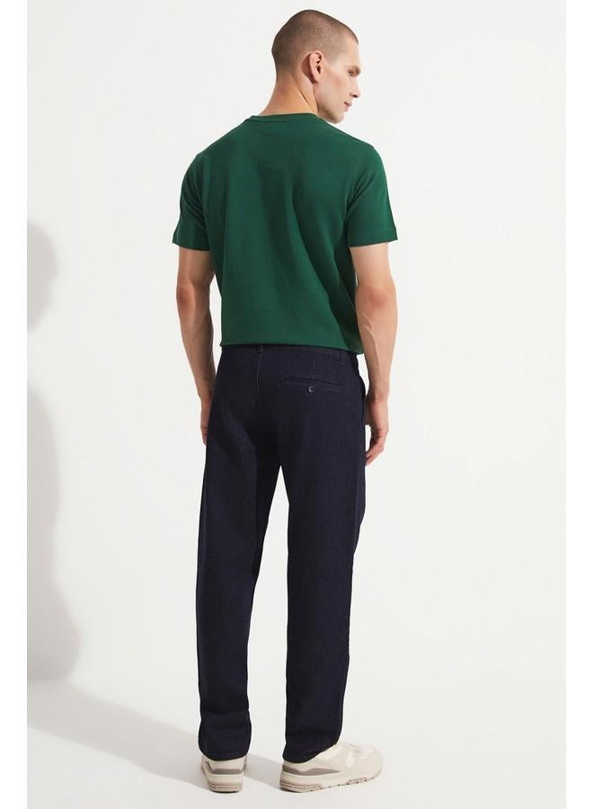 جون بنطلون رجالي مقاس عادي من جوني - كحلي - Image 1