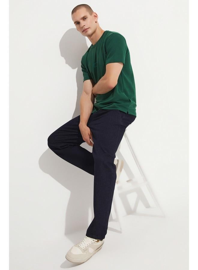 جون بنطلون رجالي مقاس عادي من جوني - كحلي - Image 3