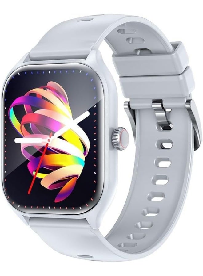 Awei H55 Multifunctional Smart Watch (Men/Women) Fitness Sports Bracelet Compatible with Android iOS- Silver - Image 1