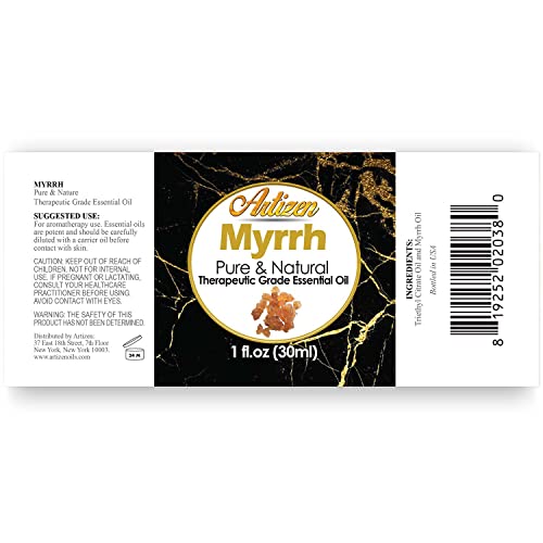 Artizen 30ml Myrrh Essential Oil – Therapeutic Grade Myrrh Oil for Skin (1 Fl Oz) - Image 2