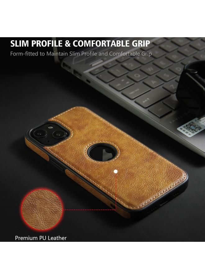 اس-توب جراب هاتف iPhone 14 Pro مصنوع من الجلد ومزين بخياطة - Image 5