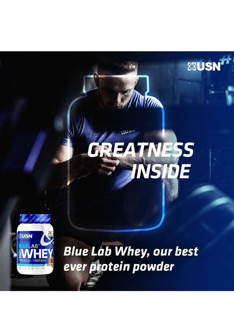 USN بروتين مصل اللبن الأزرق فانيليا 2 كجم - Image 4